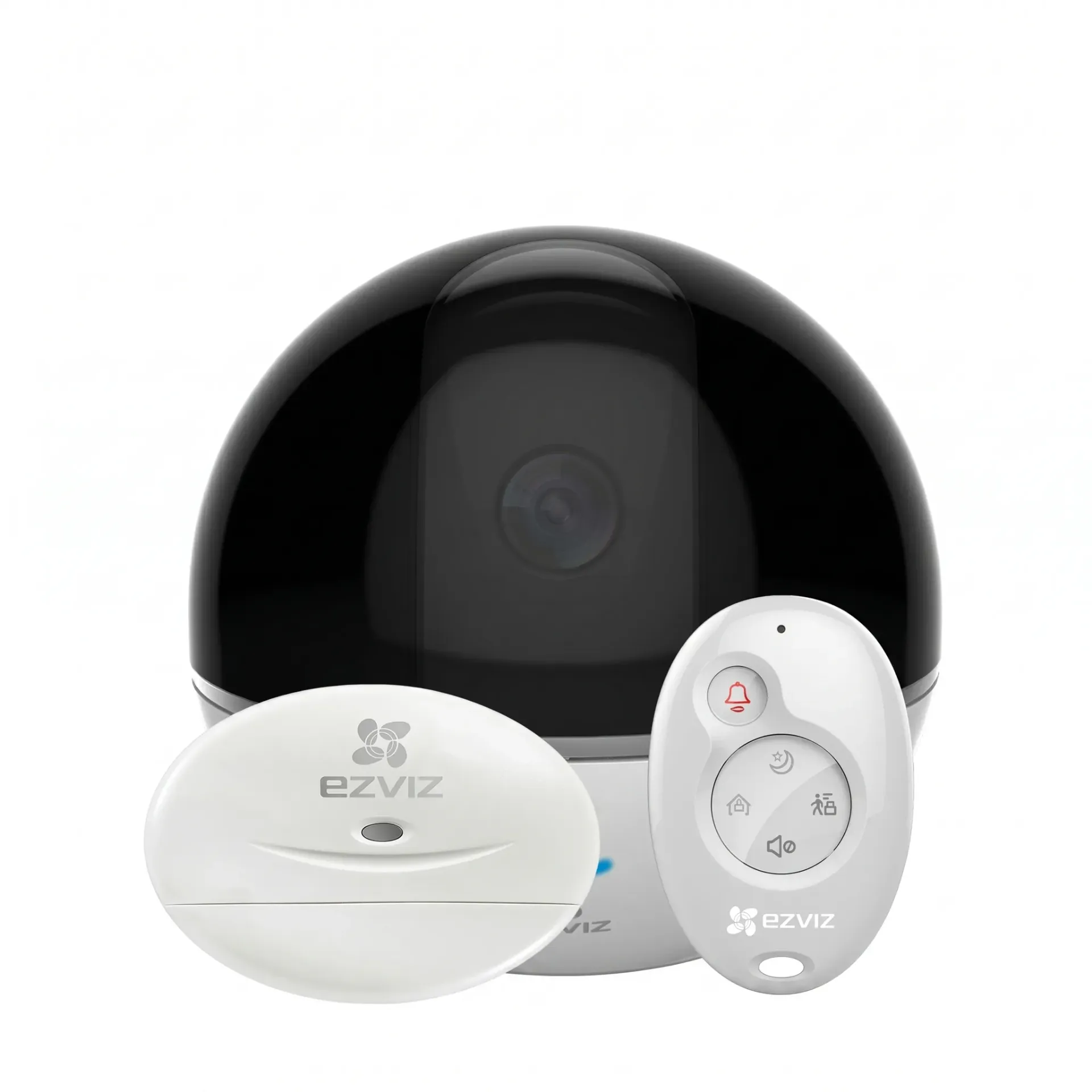 KIT CÁMARA IP EZVIZ C6T 2 MP + CONTACTO MAGNÉTICO T2 + CONTROL REMOTO K2 (CS-CV248)