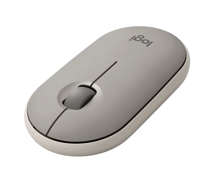 MOUSE INALÁMBRICO LOGITECH M350 PEBBLE ALMOND MILK