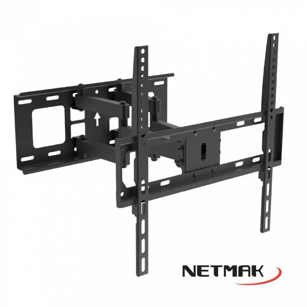 SOPORTE PARA TV LED/LCD REFORZADO 2 BRAZOS NETMAK DE 23" A 75" NM-ST13