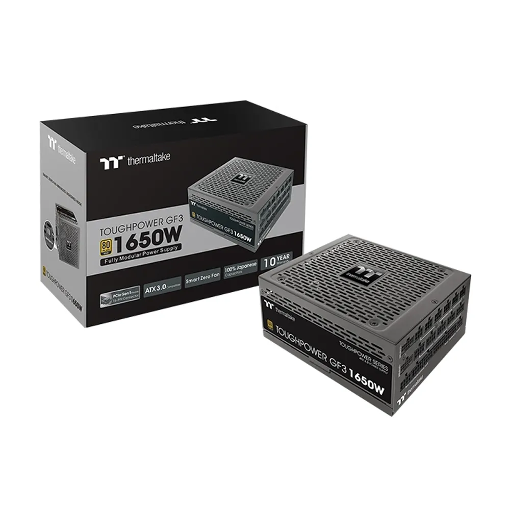 FUENTE THERMALTAKE TOUGHPOWER GF3 1650W 80 PLUS GOLD MODULAR ATX 3.0