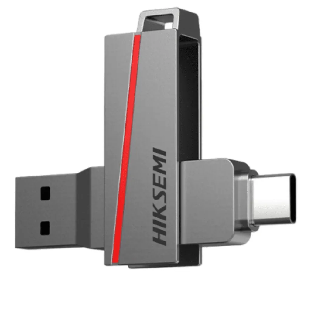 PENDRIVE HIKSEMI 256 GB DUAL SLIM USB A 3.2 / USB C