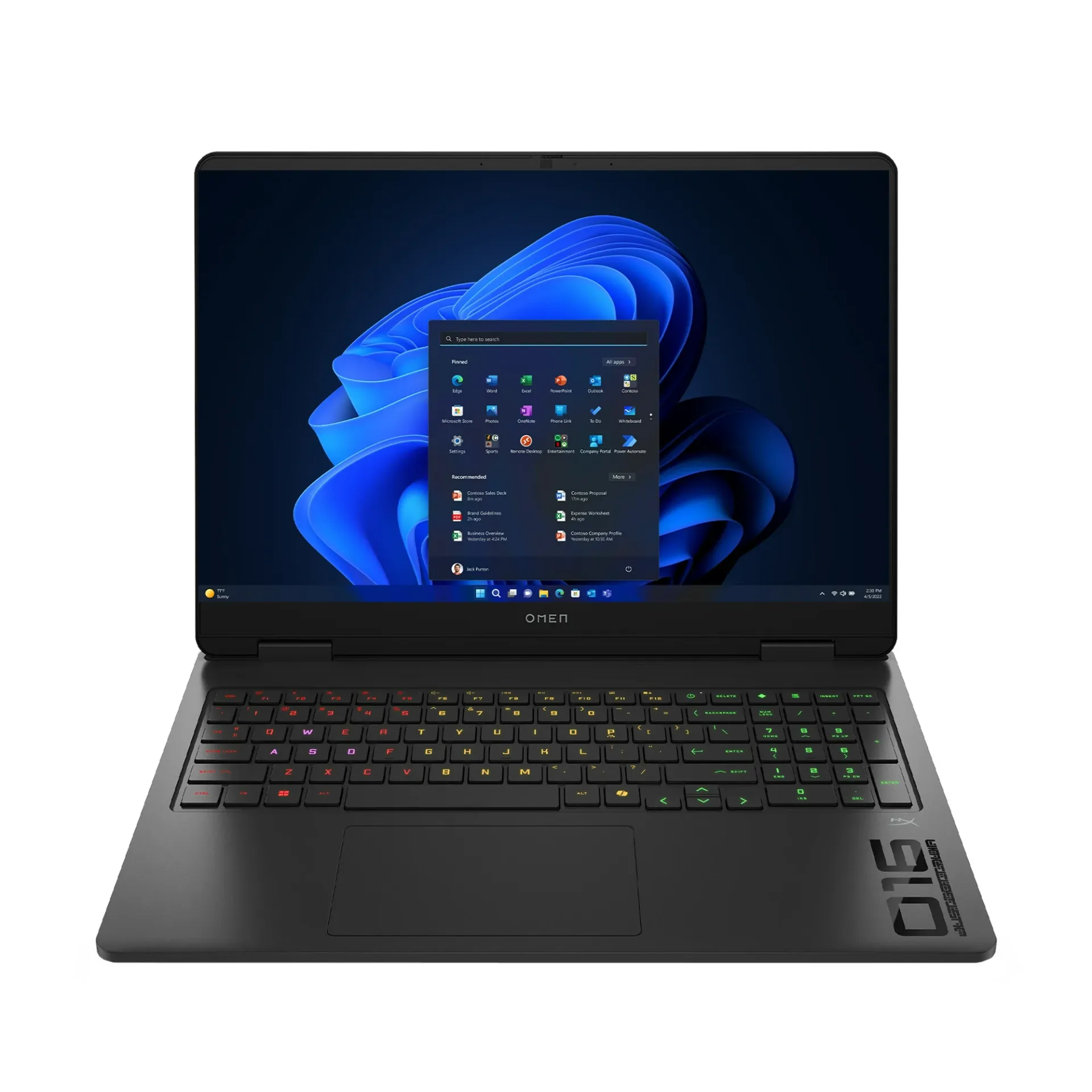 NOTEBOOK HP OMEN 16-AM0073DX / INTEL ULTRA 7 255H AI BOOST / 16 GB RAM / 1 TB SSD / PANTALLA 16" 2K 144 HZ / GRÁFICA RTX 5060