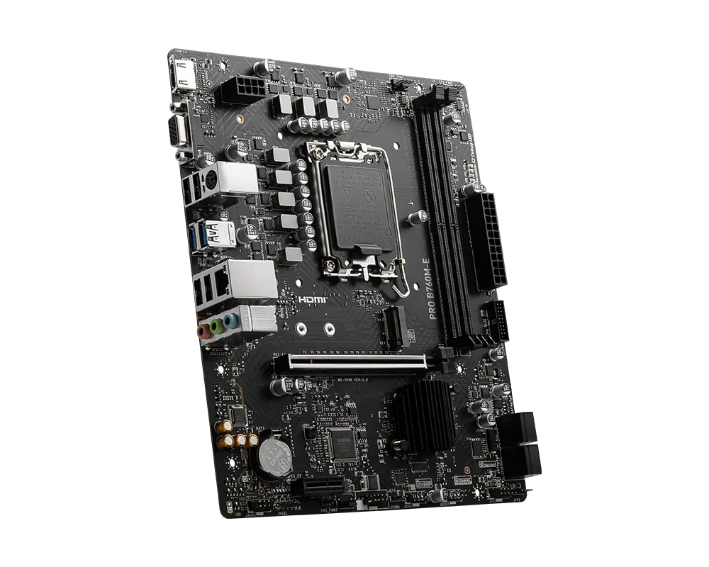 MOTHERBOARD MSI PRO B760M-E