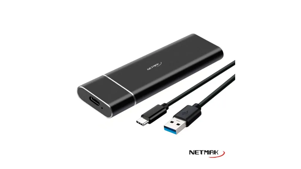 CARRY DISK EXTERNO USB-C 3.2 M.2 NVME SSD NGFF/SATA NETMAK NM-CASE-5