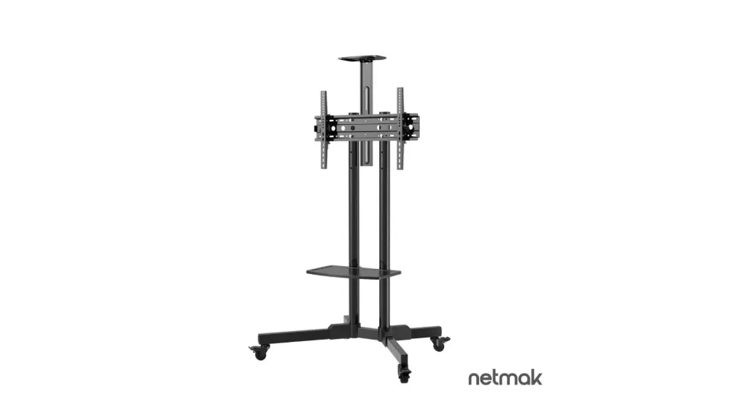 SOPORTE PARA TV LED/LCD NETMAK DE 32" A 75" PIE CON RUEDAS NM-ST37